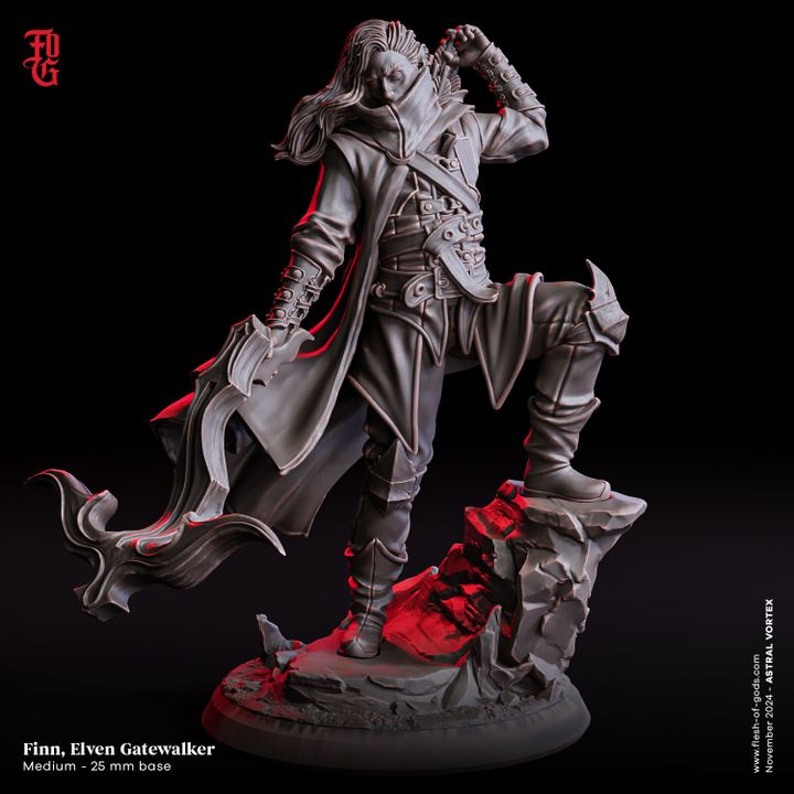 Finn, Elven Gatewalker (Eladrin Ranger)