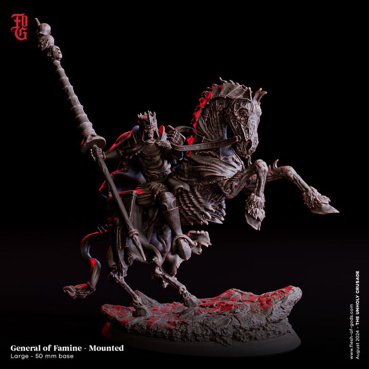 General of Famine - Mounted