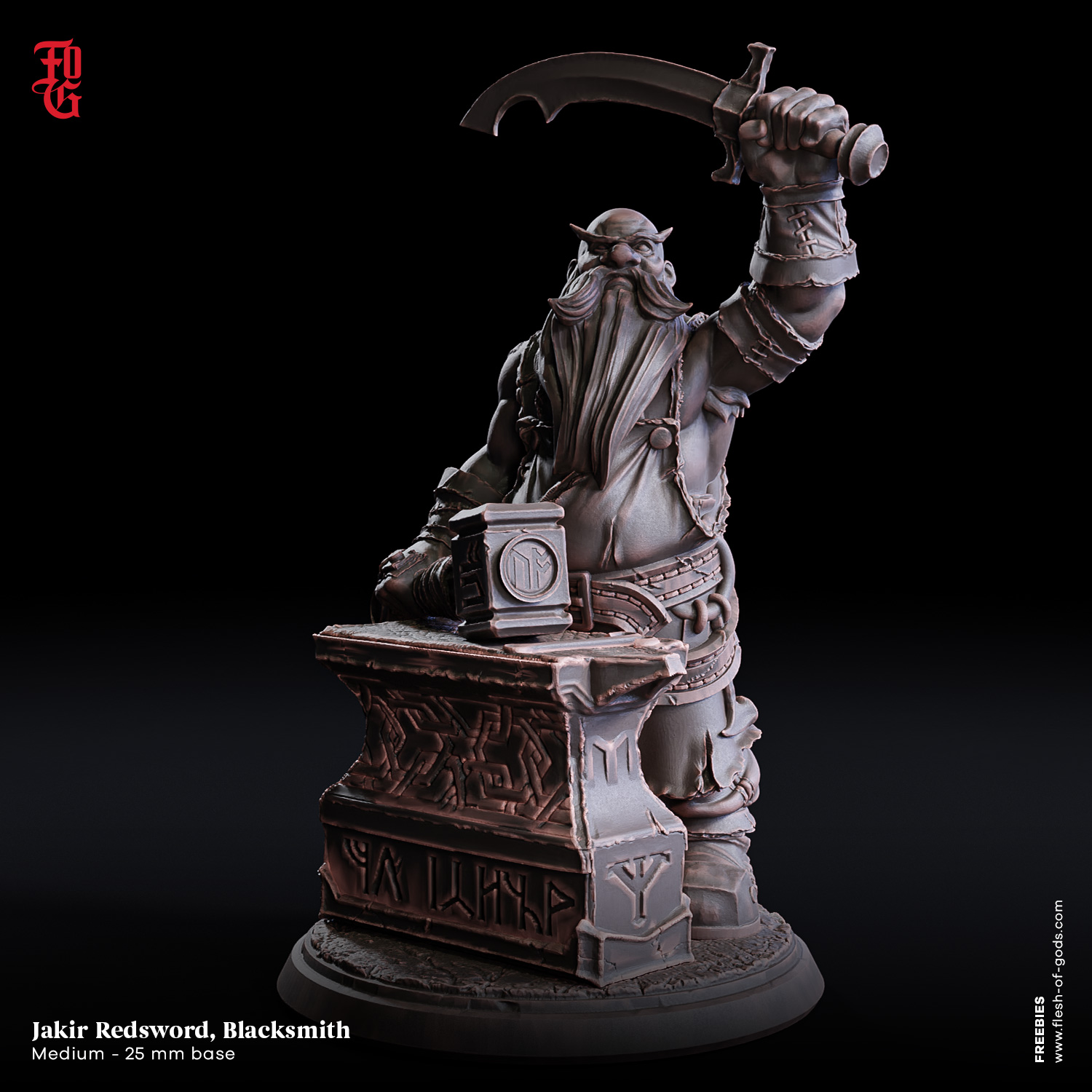 Jakir Redsword The Blacksmith
