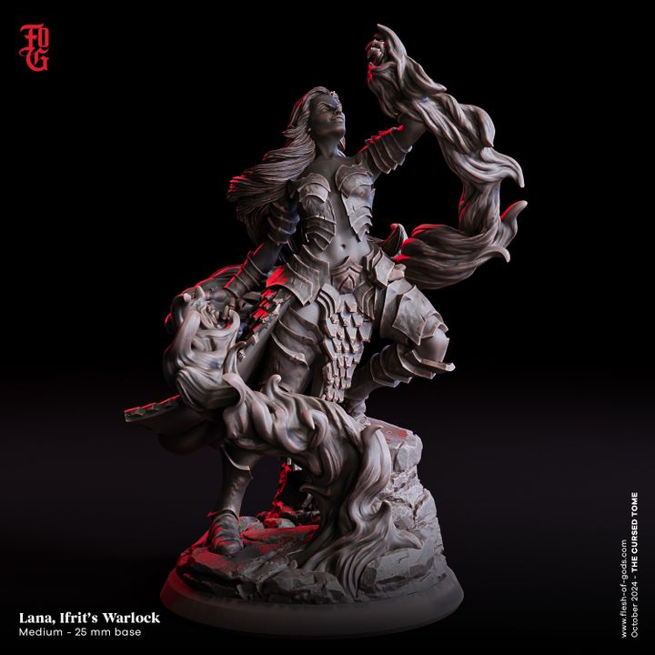 Lana, Ifrit's Warlock