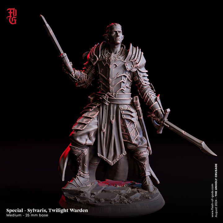 Sylvaris, Twilight Warden (Dark Elf Fighter)