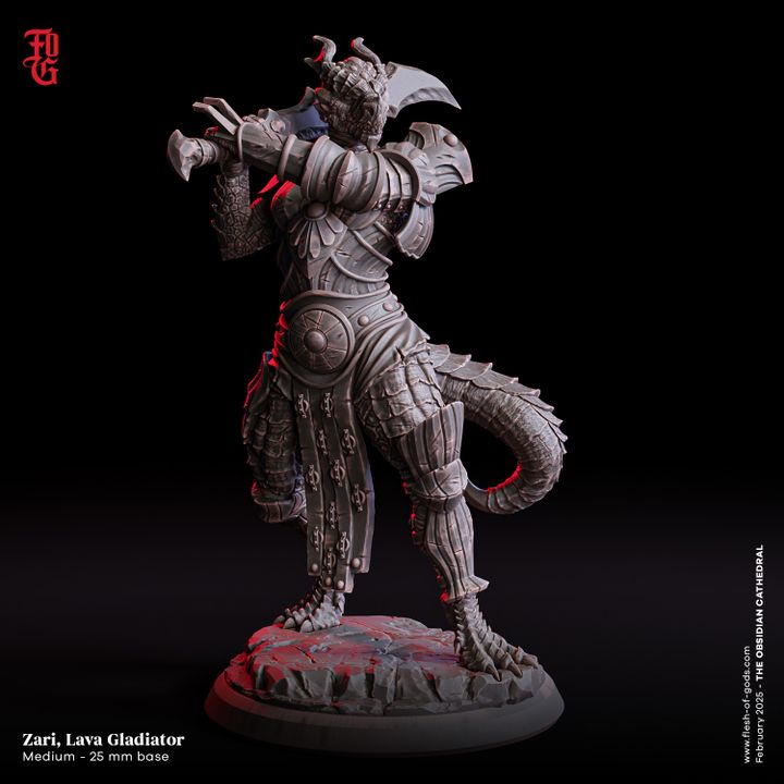 Zari, Lava Gladiator