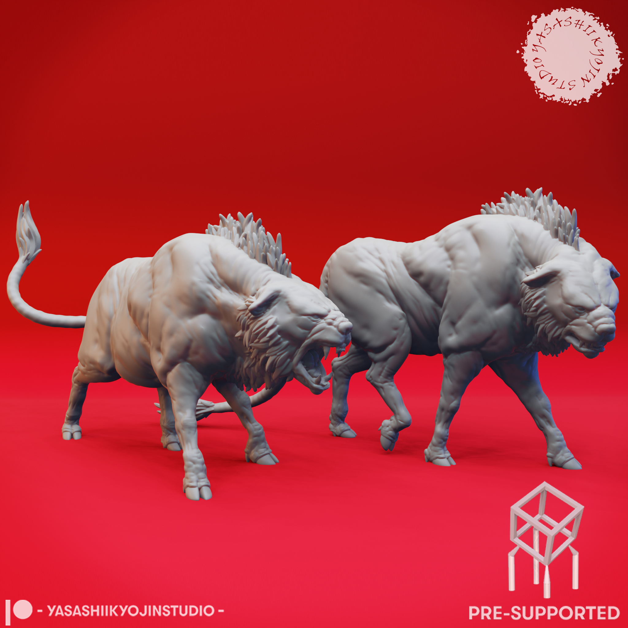 Leucrotta Pair