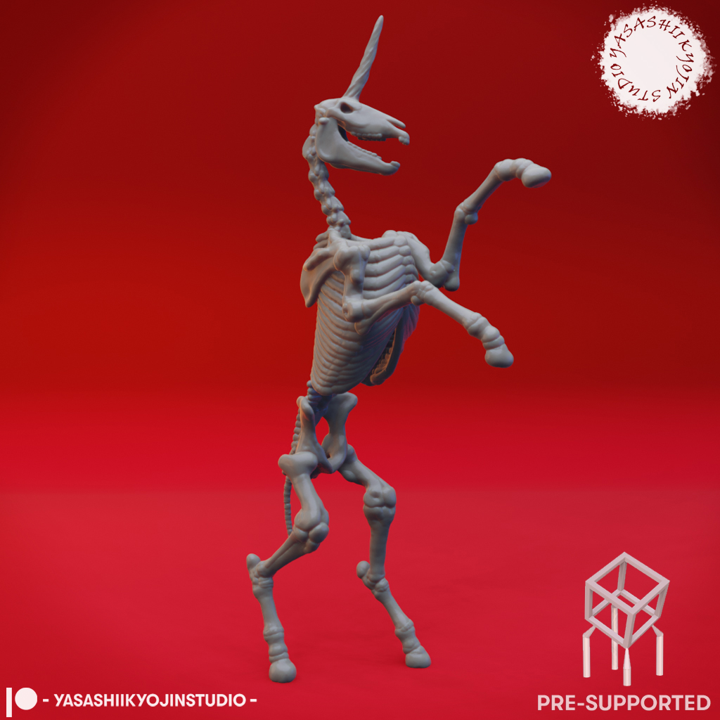 Undead Skeleton Unicorn
