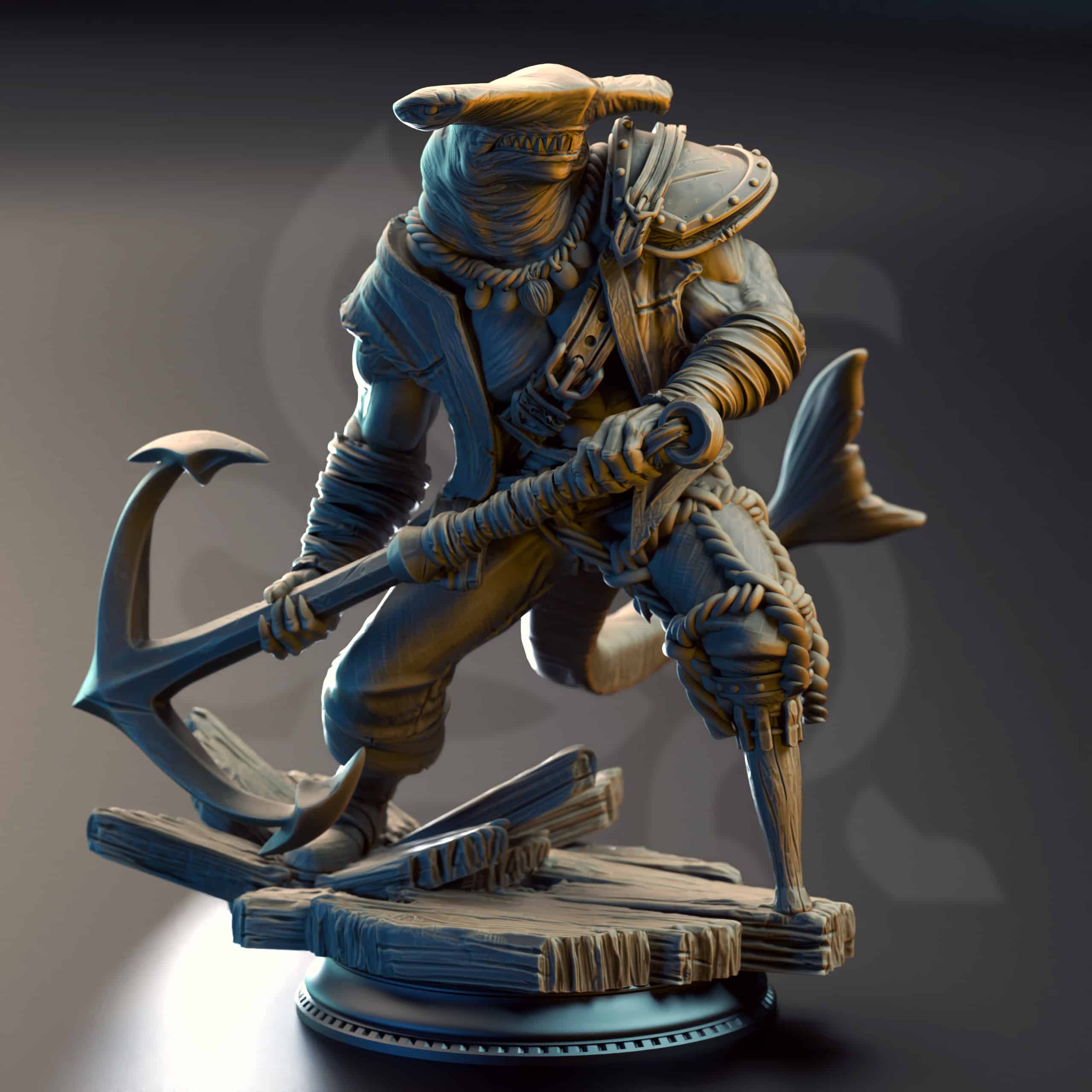 Baz “Smiley” Armstrong – Sharkman Enforcer