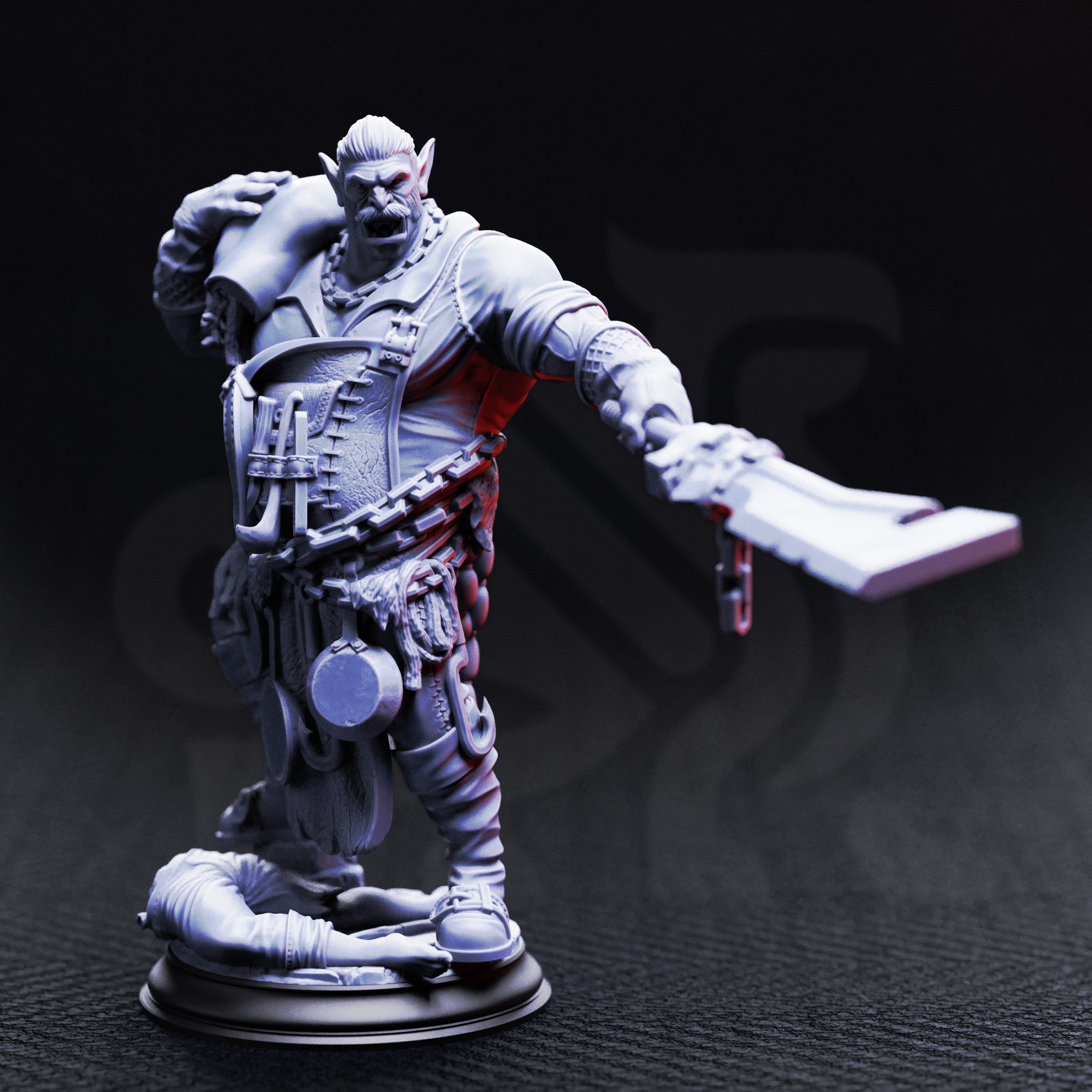 Gunthrak Destraz – Half-Orc Vampiric Chef