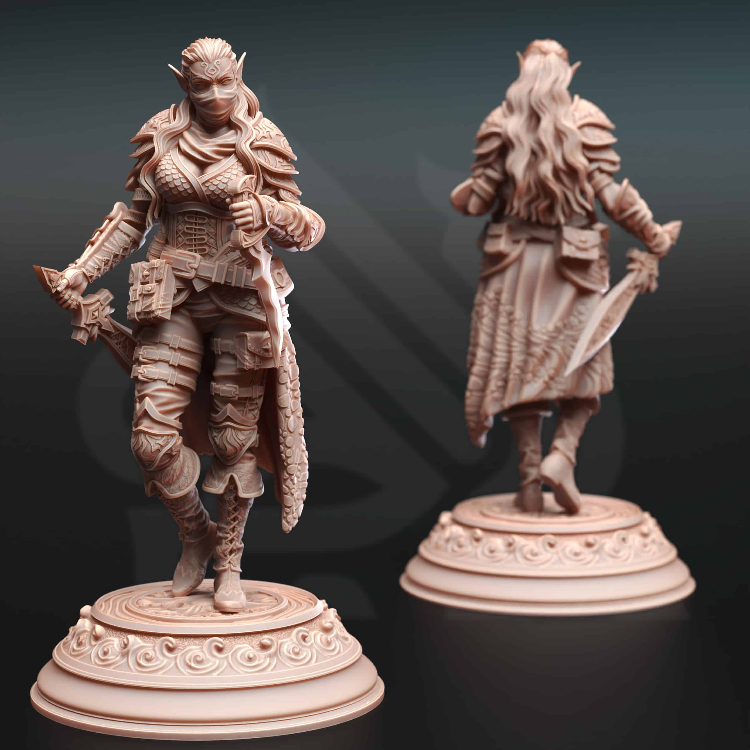 Hali Brookes – Water Elemi Swashbuckler Rogue