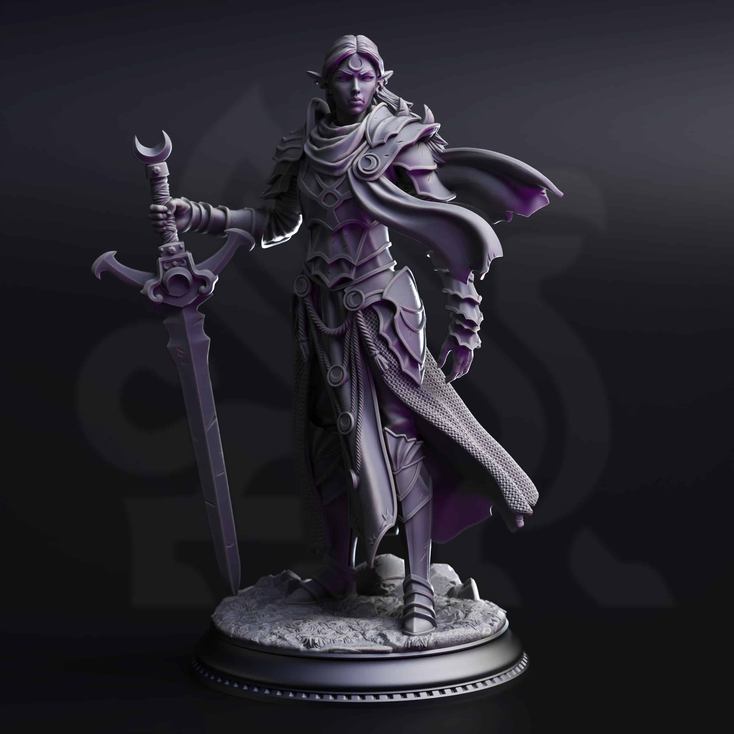 Ilnia Vasrith – Paladin of the Moon’s Sanctum