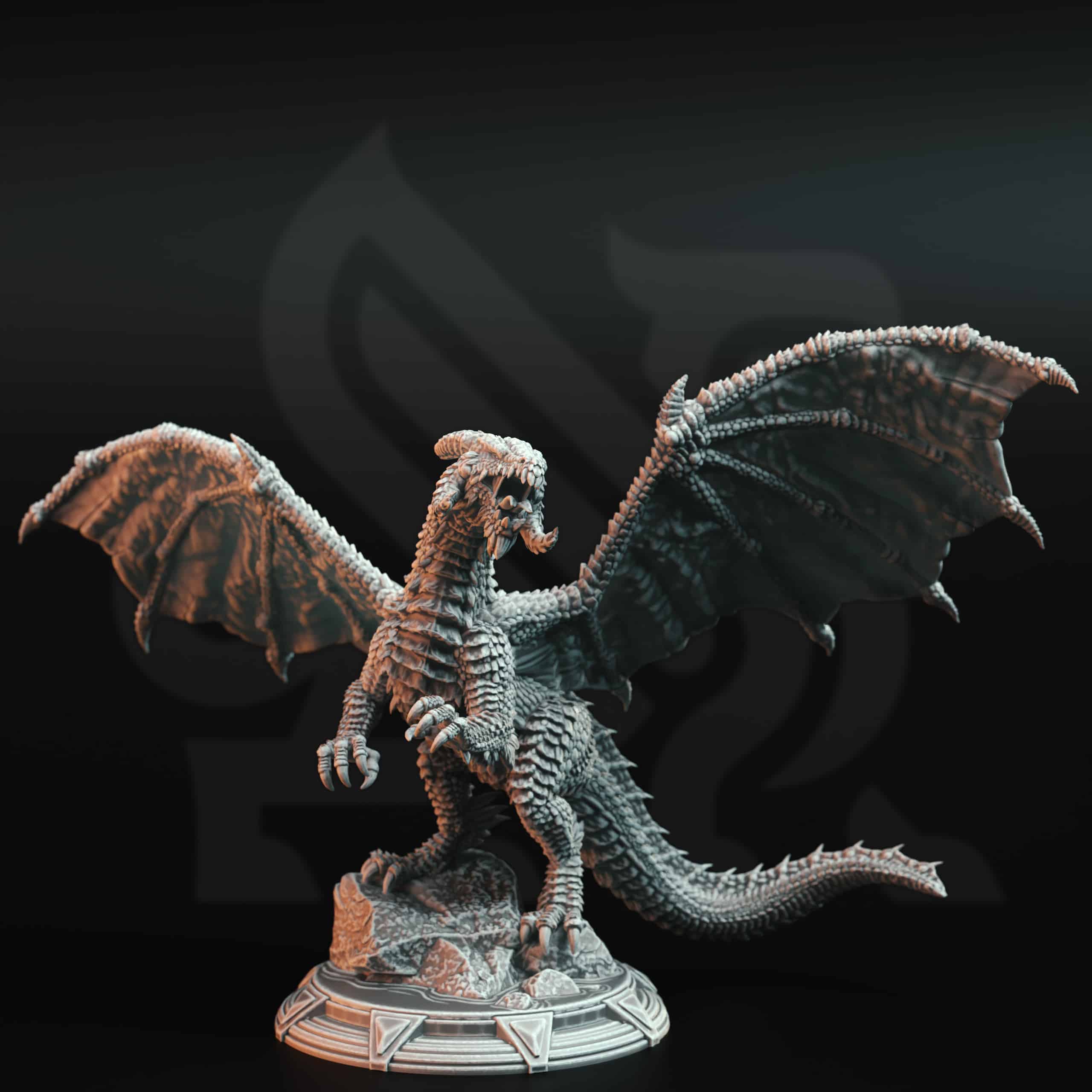 Rokarthion “The Red Tyrant” – Ancient Red Dragon