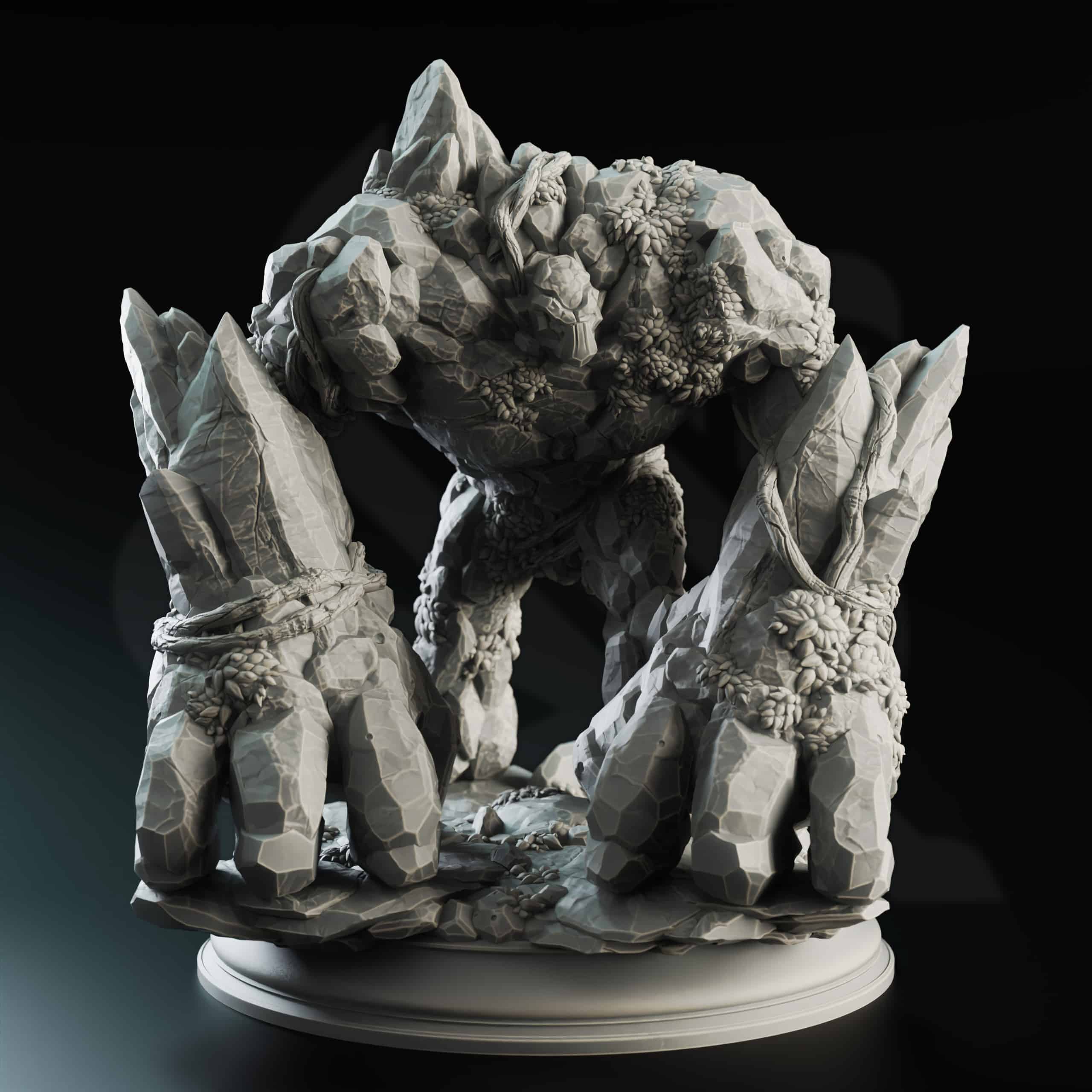 The Three Faces – Elemental Golems