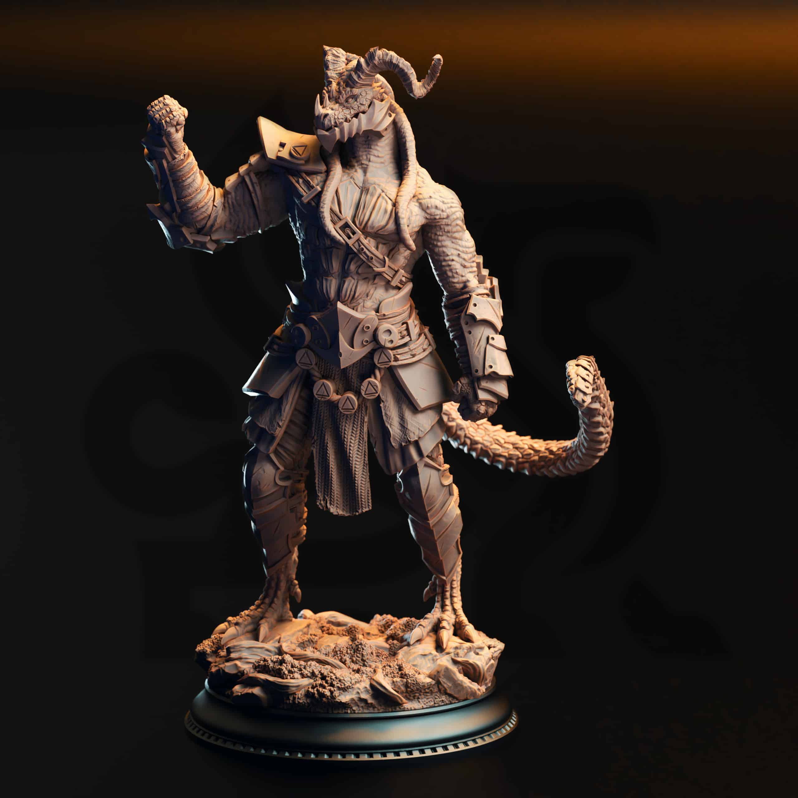 Vaakrin Steeljaw – Black Dragonkin Fighter